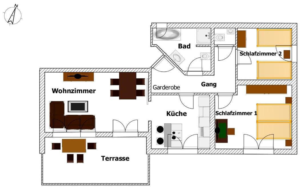 Fewo Juergen Und Conny Babenhausen  Exterior photo